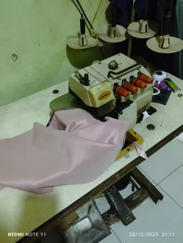 Jual mesin obras 4 benang merk shimaru