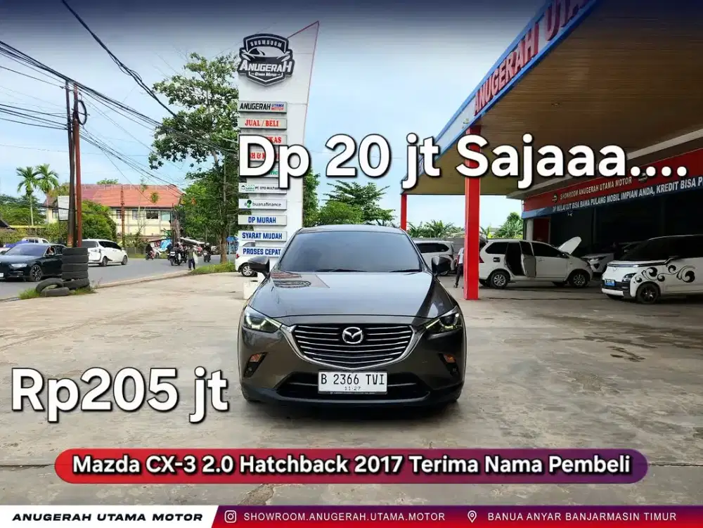 Dp20jt Mazda CX3 Hatchback 2017 Automatic Terima Balik Nama Pembeli