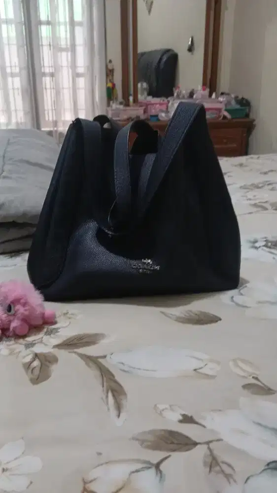 Tas Coach Biru Tua Wanita Original (Second)