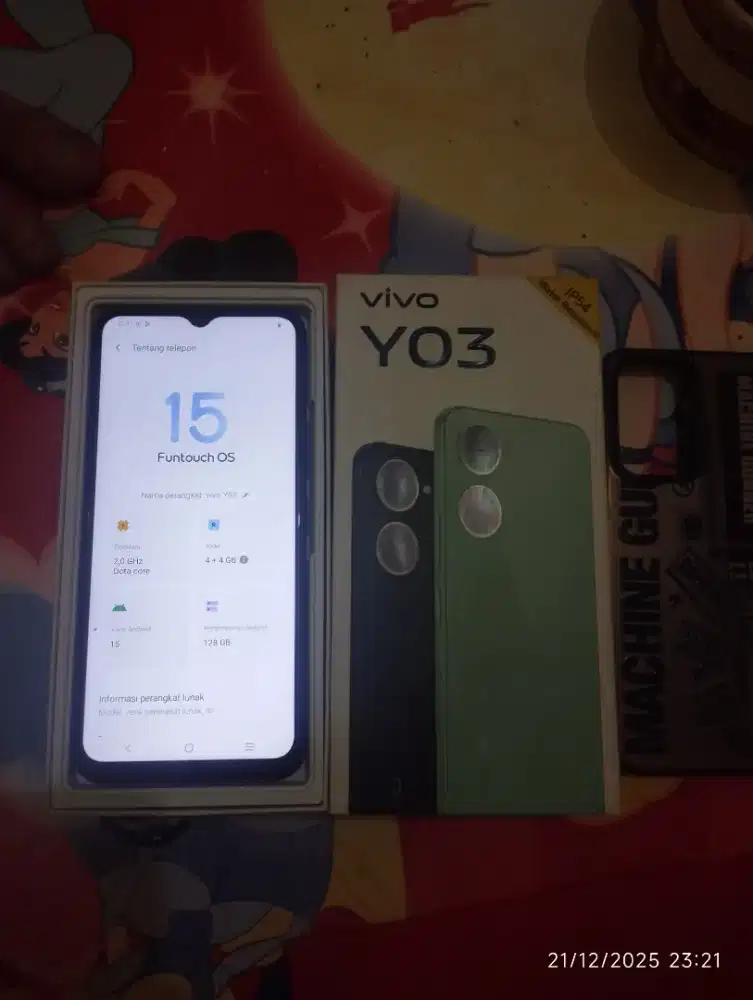 Vivo y03 bekas rasa baru