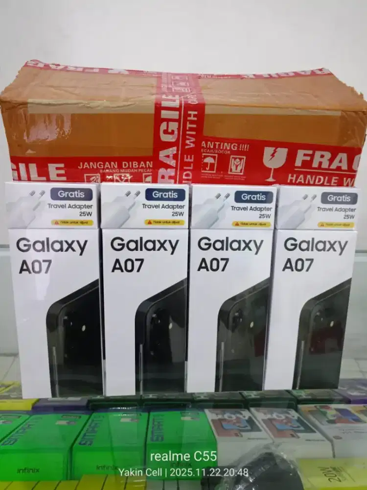 Samsung A07 4/128 GB Helio G99 Camera 50 MP Garansi Resmi