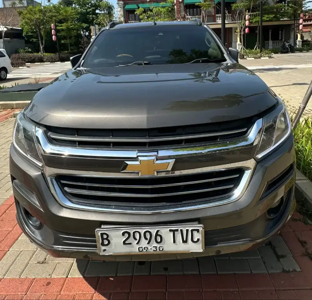 Chevrolet Trailblazer A/T Diesel 2017 pakaian sendiri mulus No PR