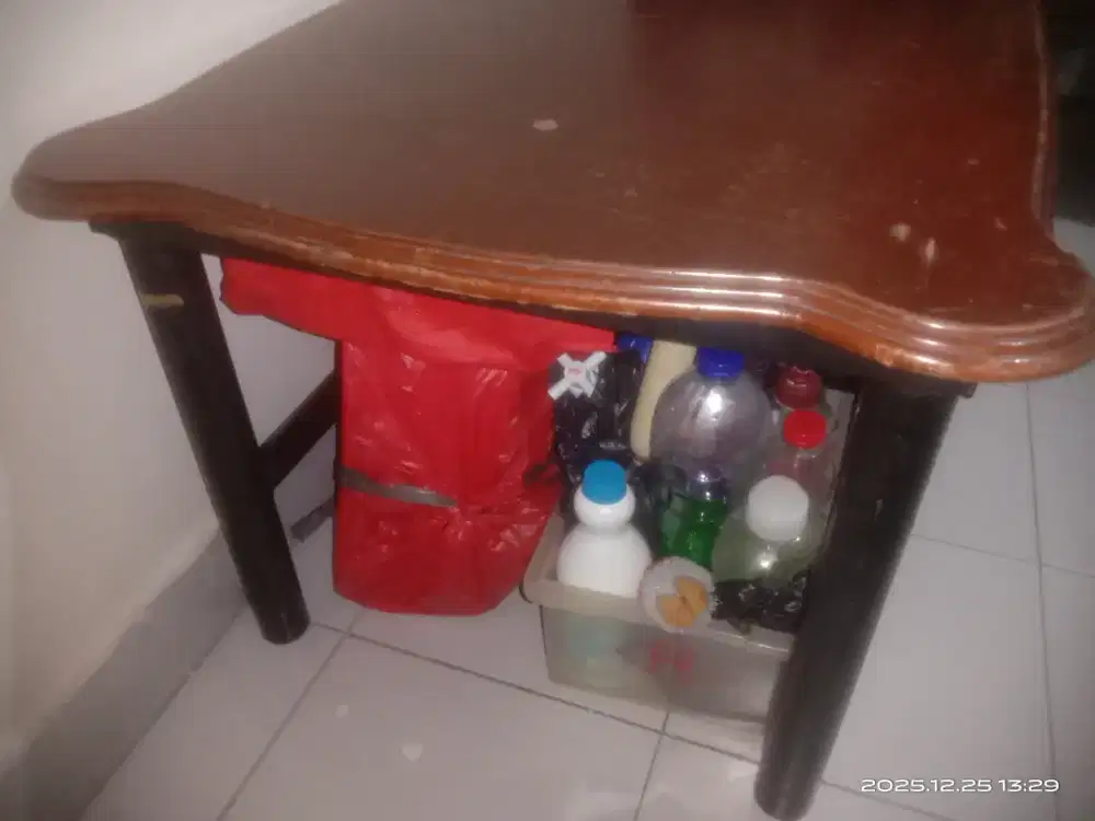 Jual-cpt(BU):1pcs.Meja kayu jati ukir asli 100%,No-minus,