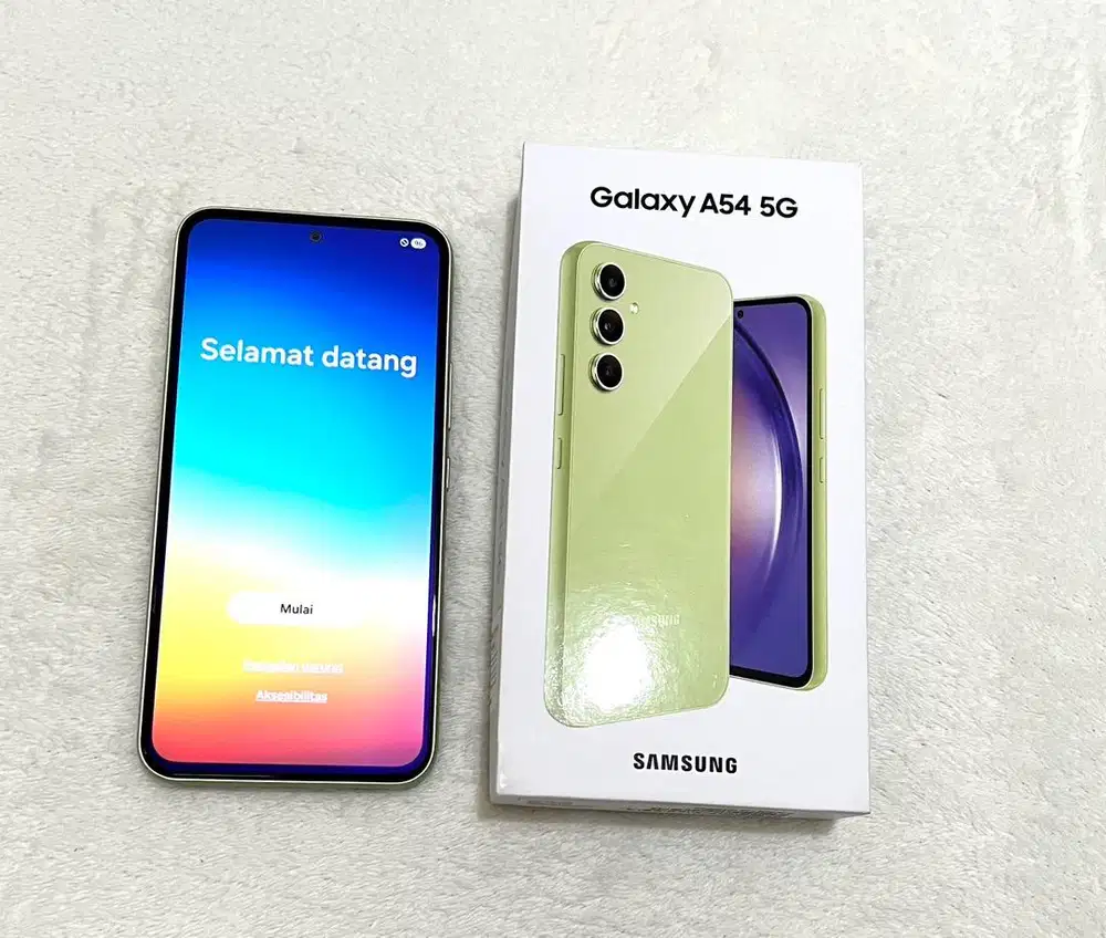 Jual hp samsung A54 8/256 5G like new