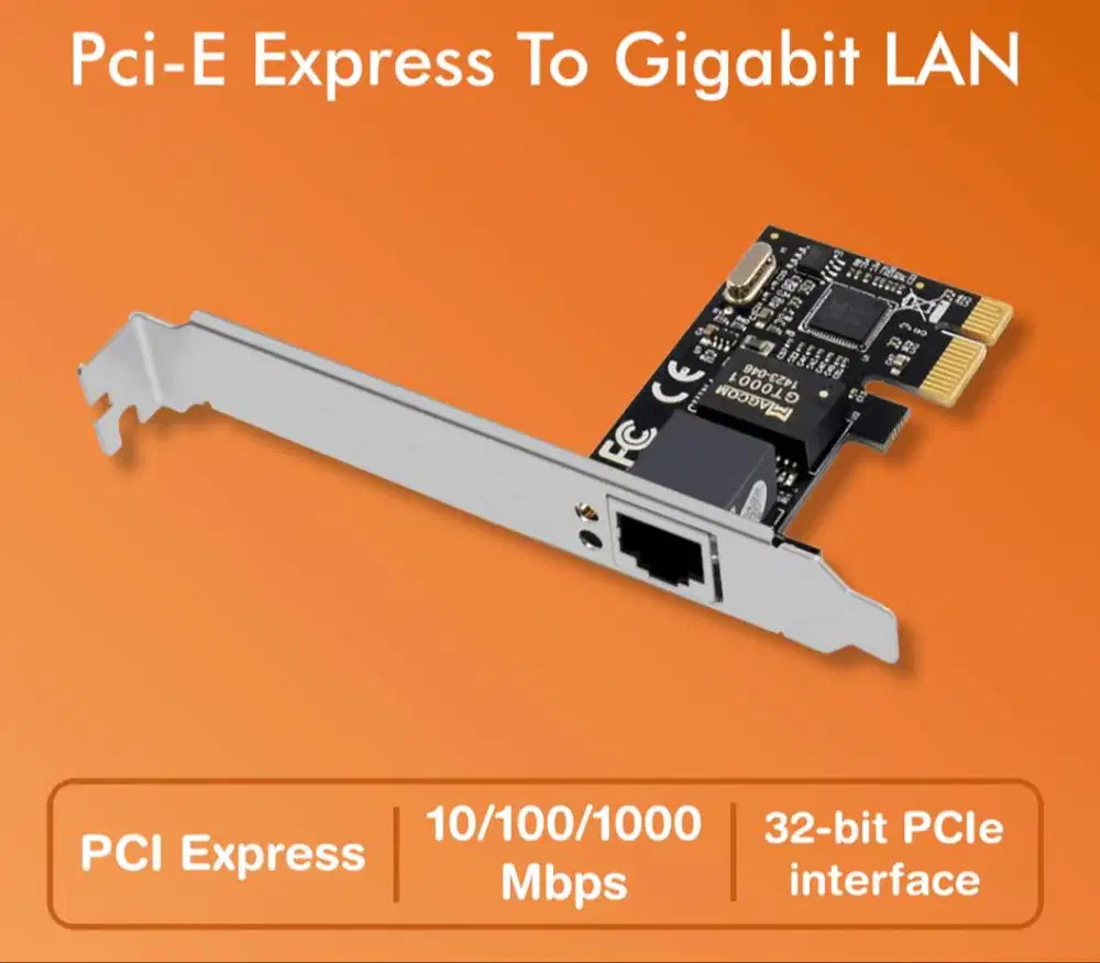 PCIE x1 PCI EXPRESS LAN CARD GIGABIT ETHERNET LAN CARD PCI-E
