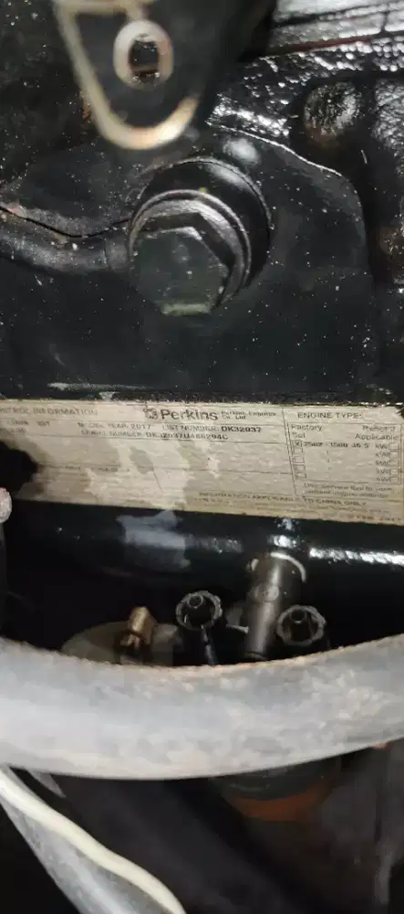 Jual genset bekas perkins 50 kva