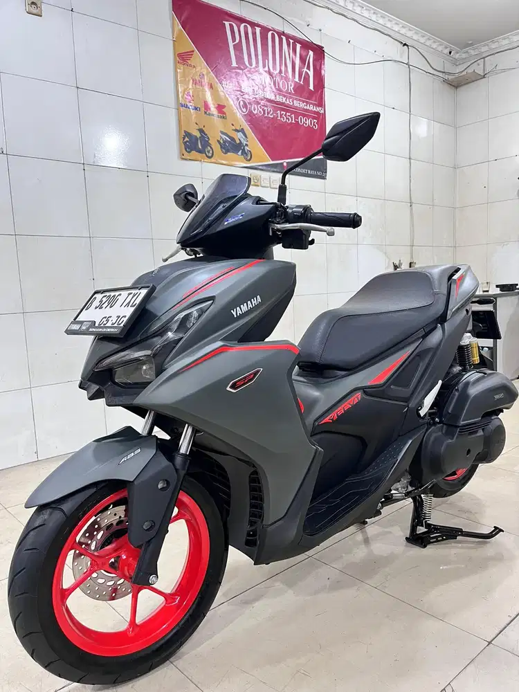 AEROX ALPHA ABS 2025 TURBO LOW KM 5rb PJK HDP 05-26 GRESS LIKE NEW