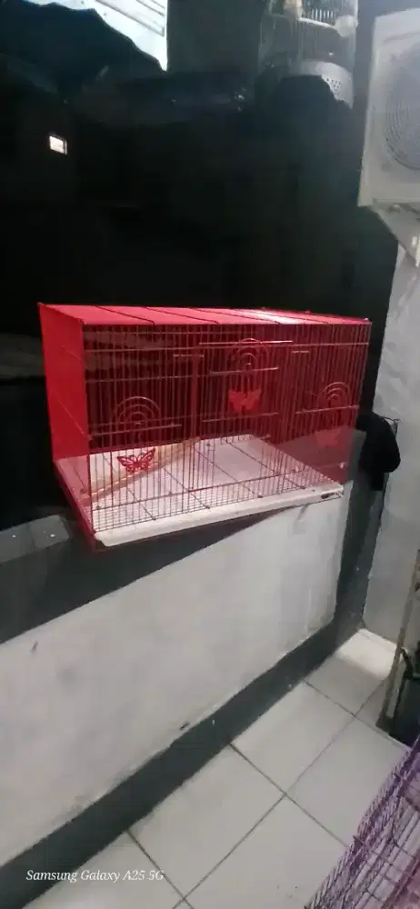 Kandang besi masih ok