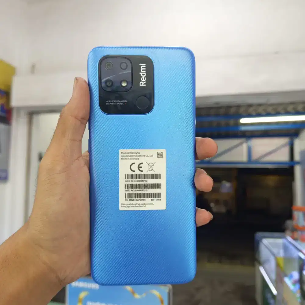 JUAL REDMI 10C 4/128 SECOND - FULSET