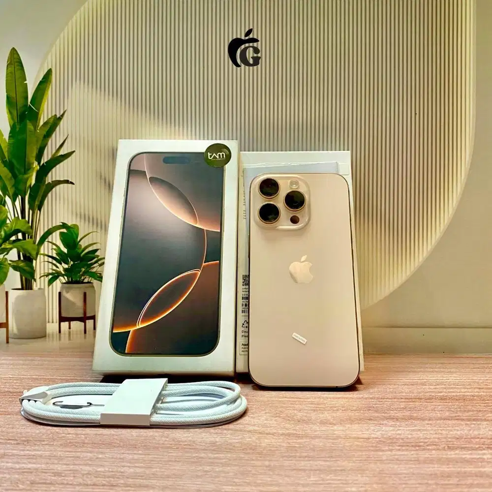 iPhone 16 pro 128GB iBox fullset garansi aktif Oktober 2026