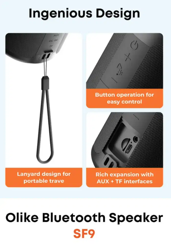 Speaker bluetooth OLIKE SF9