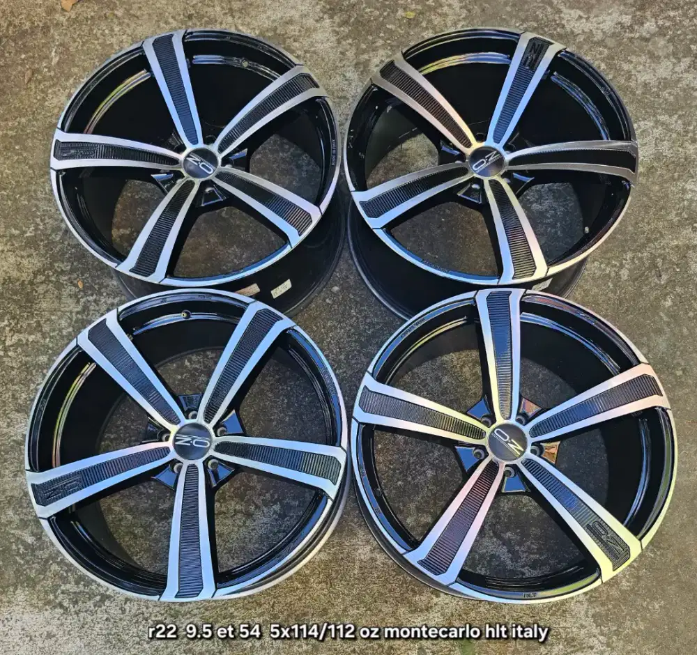 Velg ring 22 oz racing monte carlo hlt italy pcd 5x114/112