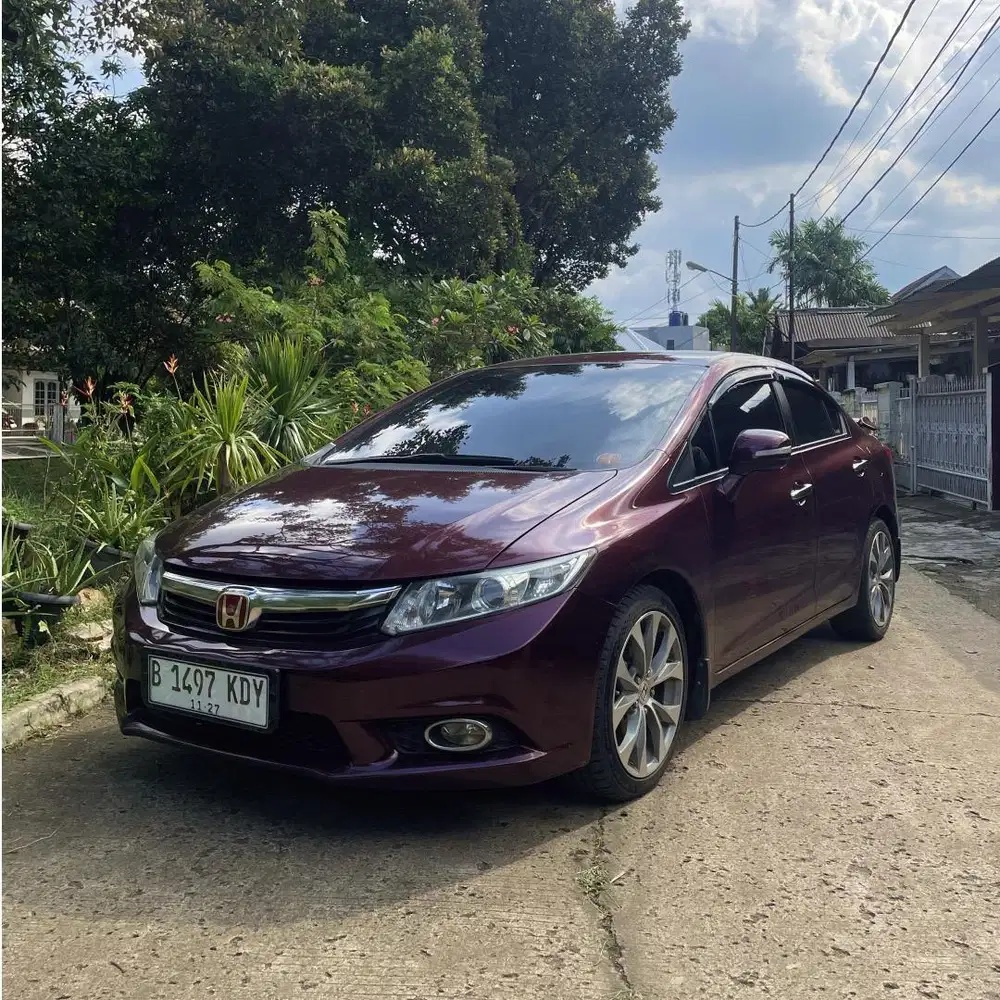 Honda Civic FB FB3 2.0 Automatic 2000cc 2013 Red Marun (Rare)