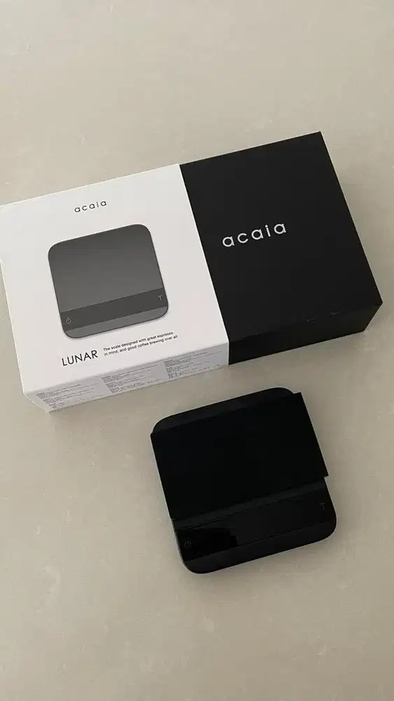 Acaia Lunar Scale 2021 - Black / Timbangan Kopi (Nego)