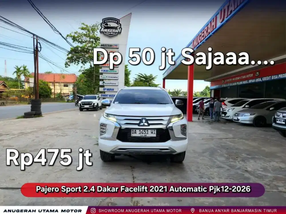 Dp50jt Pajero Sport Dakar 2021 AT Pjk12-2026