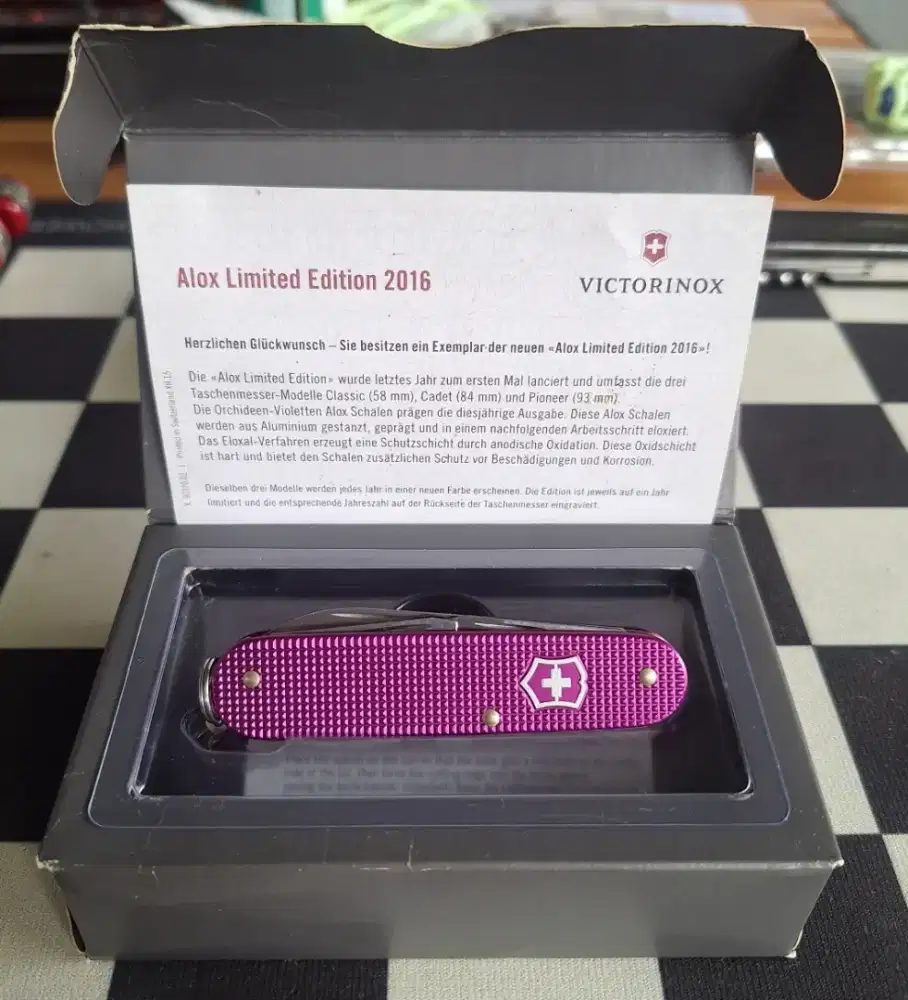 Victorinox orchid violet cadet alox limited edition 2016 product