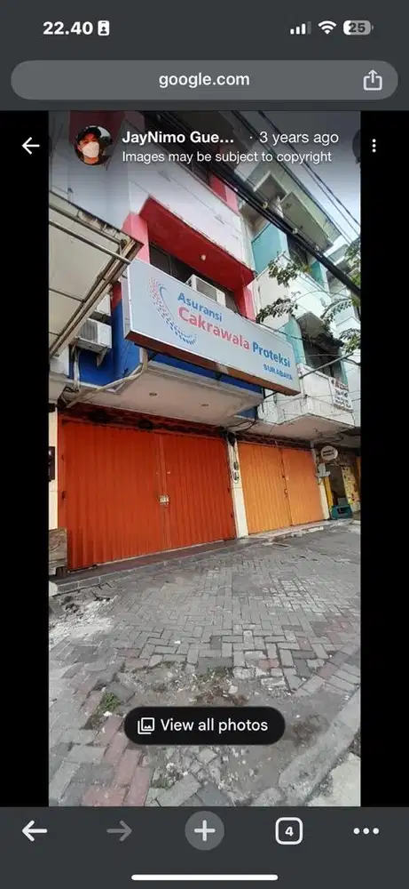 Disewqkan ruko jln raya klampis