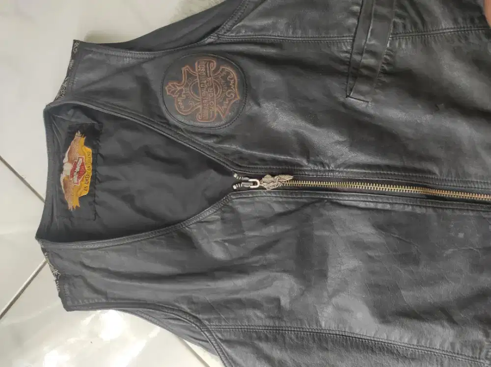 vest jaket harley davidson woman