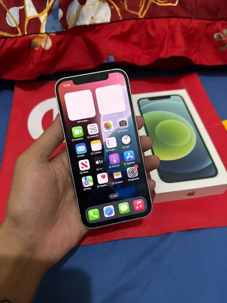 Iphone 12 128gb iBox Fullset Original