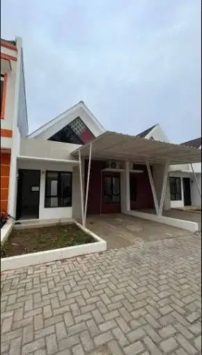 DIKONTRAKAN RUMAH CLUSTER SCANDINAVIAN MINIMALIS AMAN DARI BANJIR
