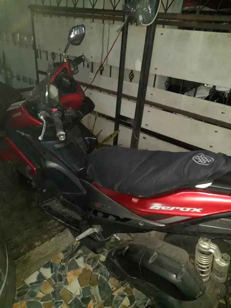 Yamaha Aerox 155 Merah Surat Komplit