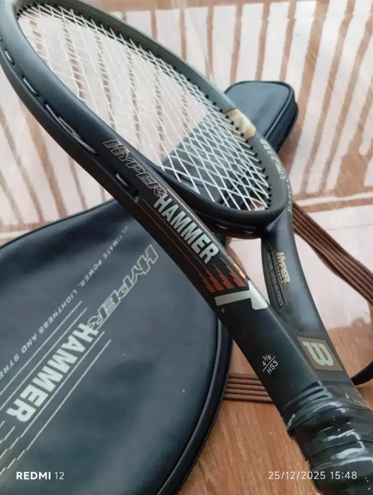 Raket tenis wilson hyper hammer Original bekas kondisi seperti baru