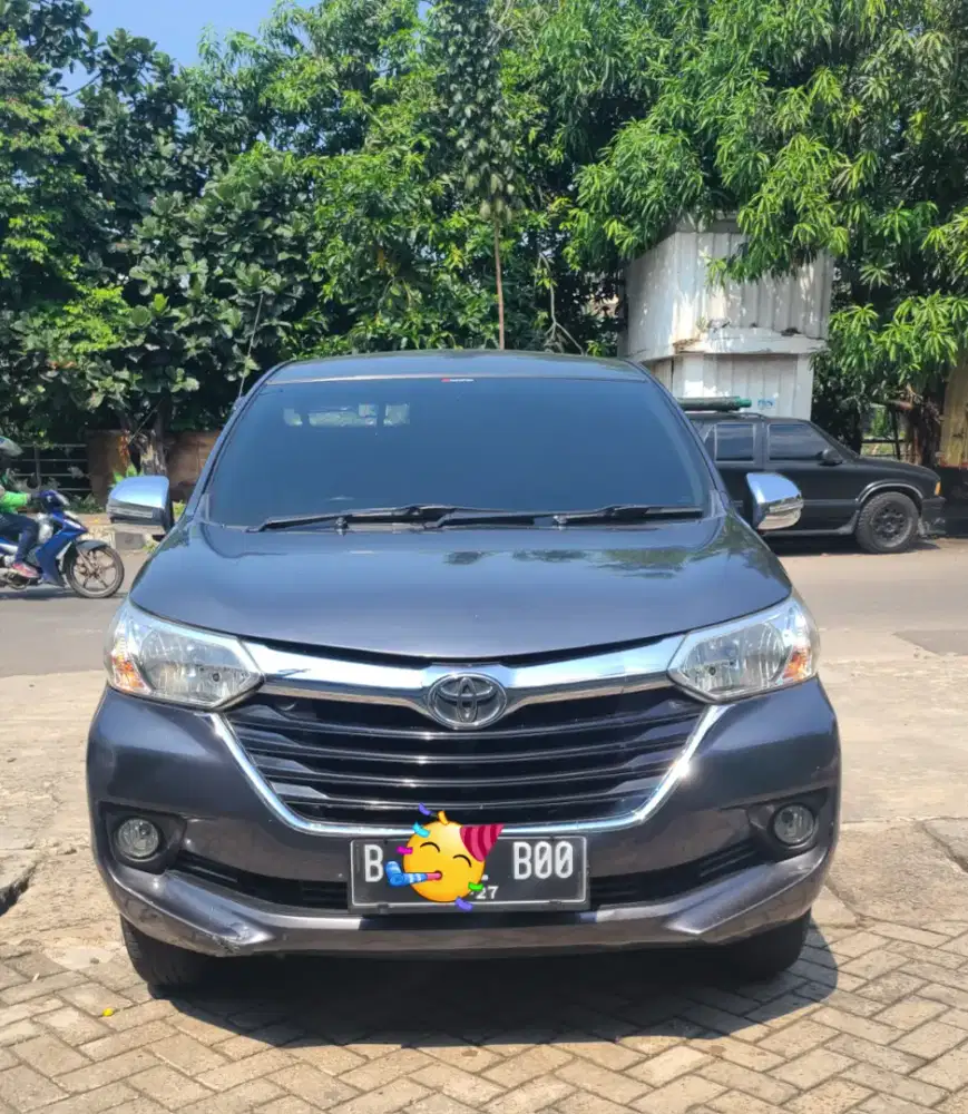 toyota Avanza G 1.3 matic 2017 warna abu metalik