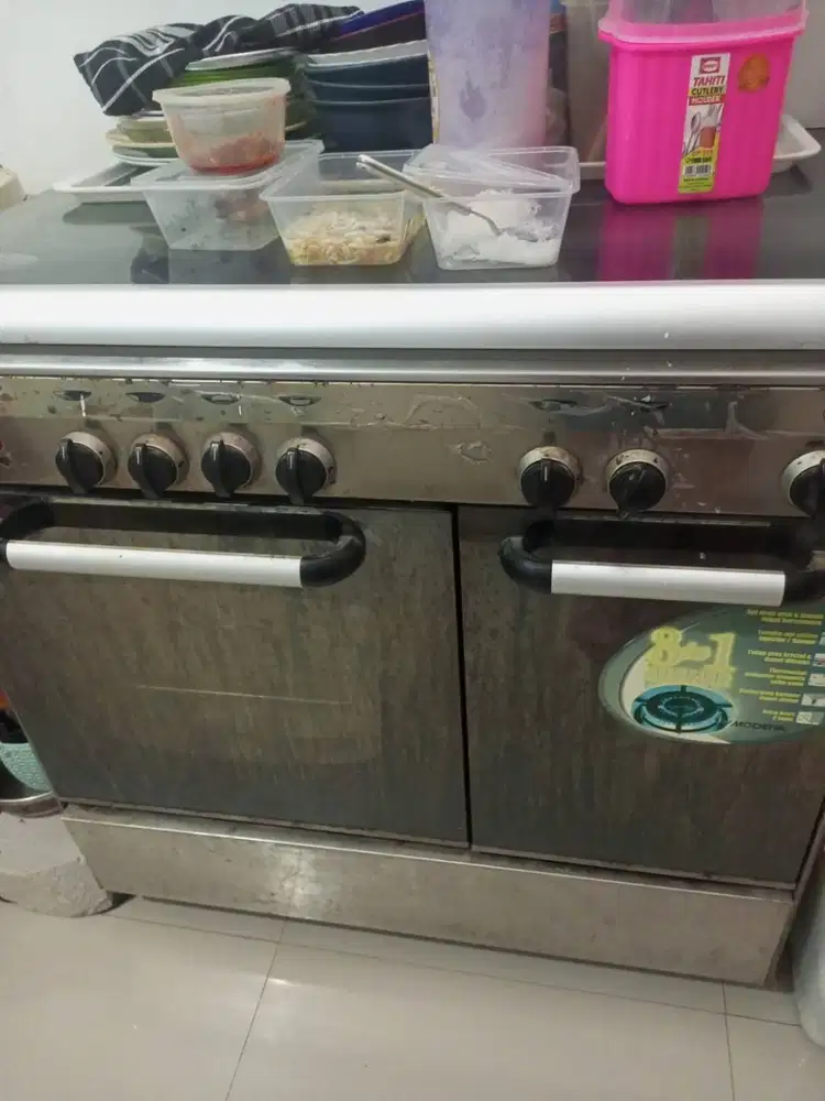 Jual kompor freestanding 4 tungku