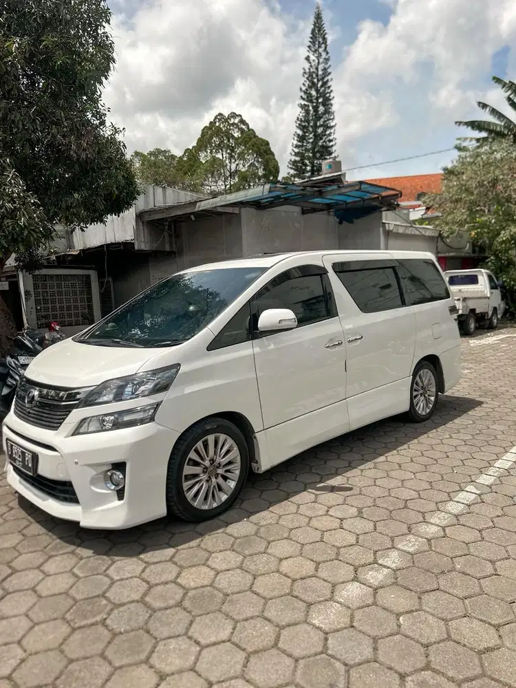 Toyota Vellfire 2012 Great Condition Bensin nego