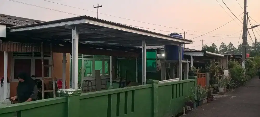 Kanopi baja ringan atap spandek