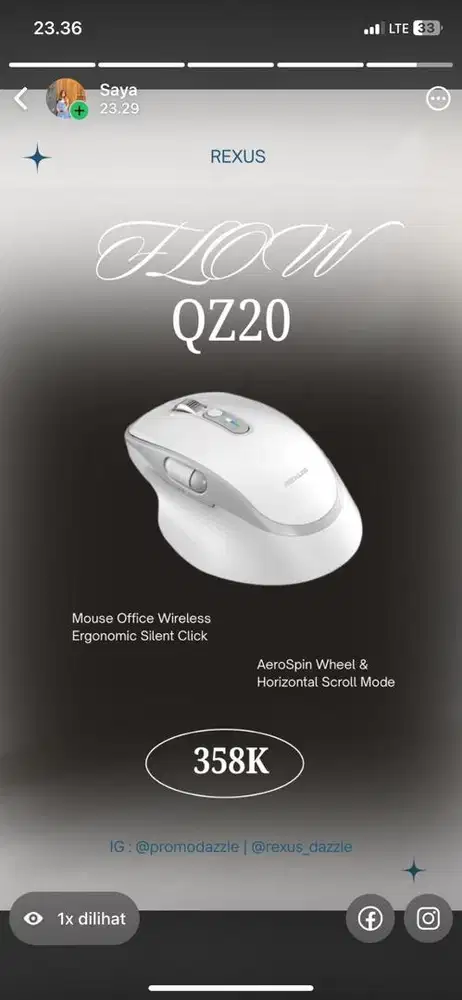 Rexus mouse qZ20