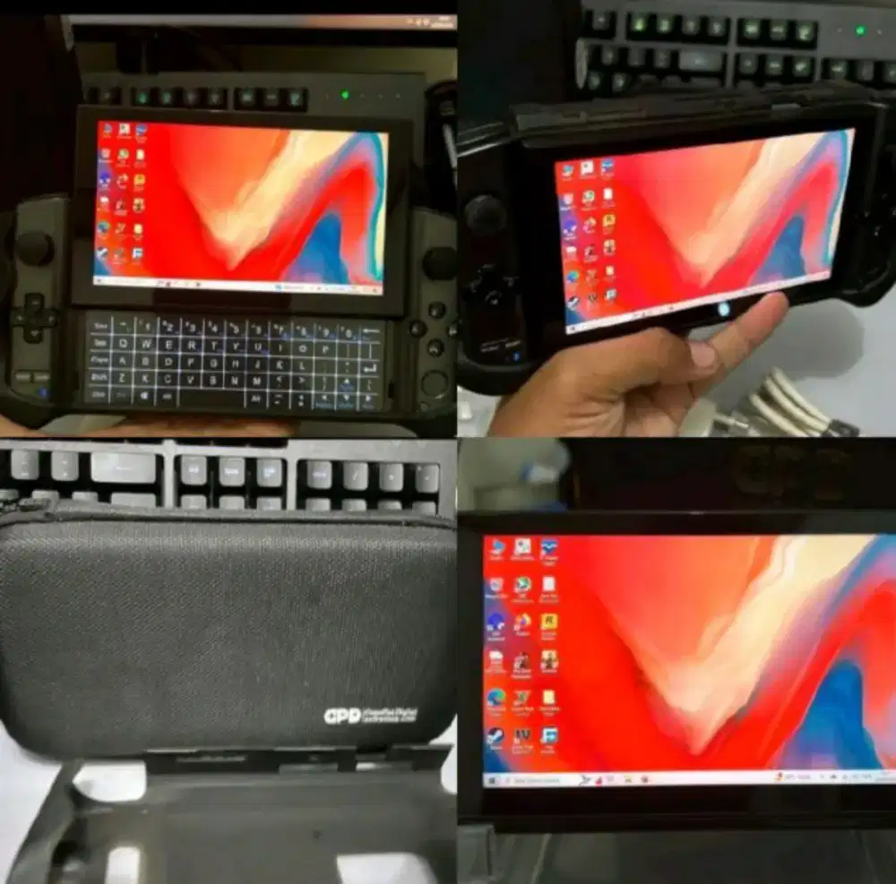 Laptop UMPC GPD Win 3 full accesories Preloved prefer COD Bandung