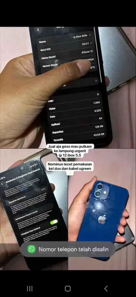 IPHONE 12 IBOX 128 GB