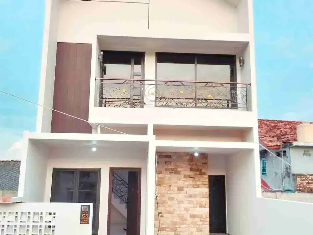 Townhouse baru di Belakang Paramount School Kenten