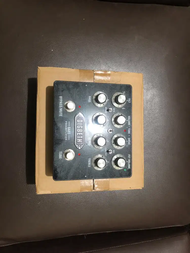 Preamp bass pedal digbeth db pre amp