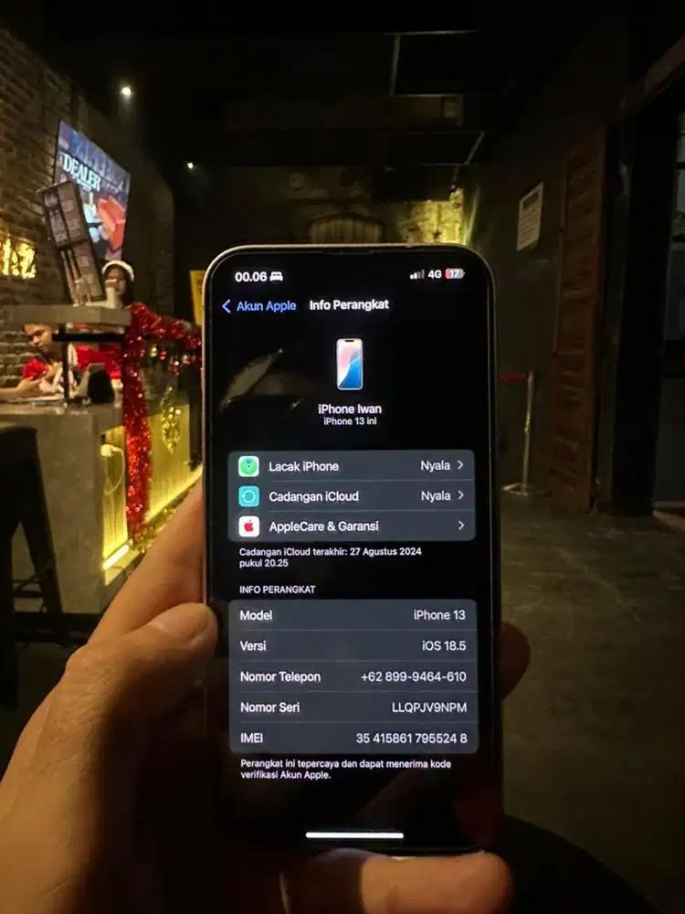 IPHONE 13 128GB (ibox)