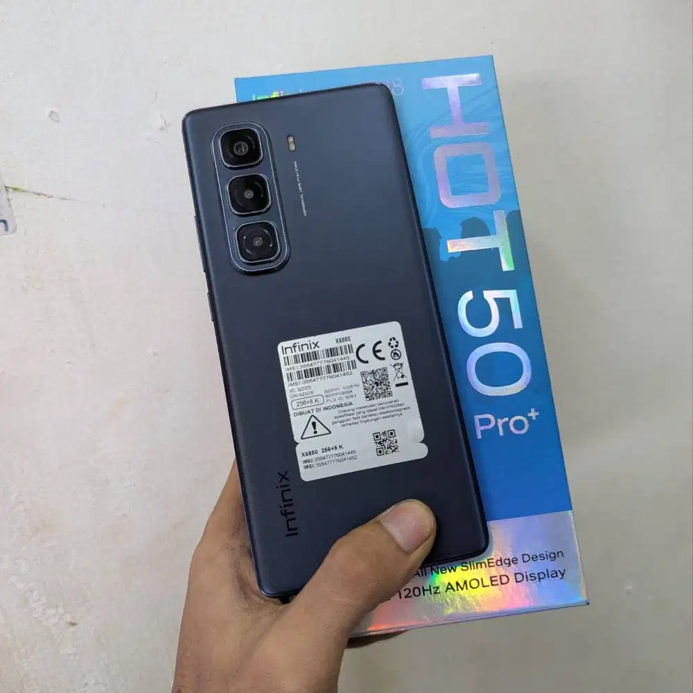 Jual Infinix Hot 50 Pro Plus Ram 8/256 Fullset Mulus No Minus