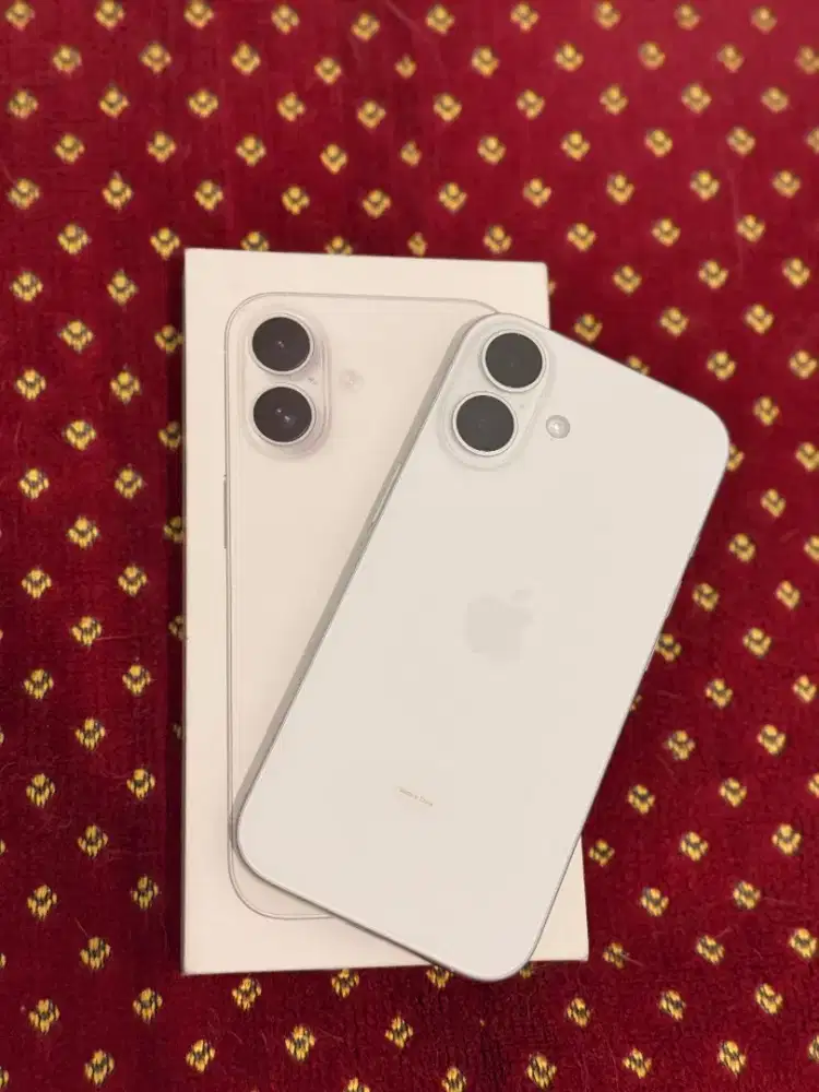 Iphone 16 Ex Ibox resmi 12GB Garansi panjang