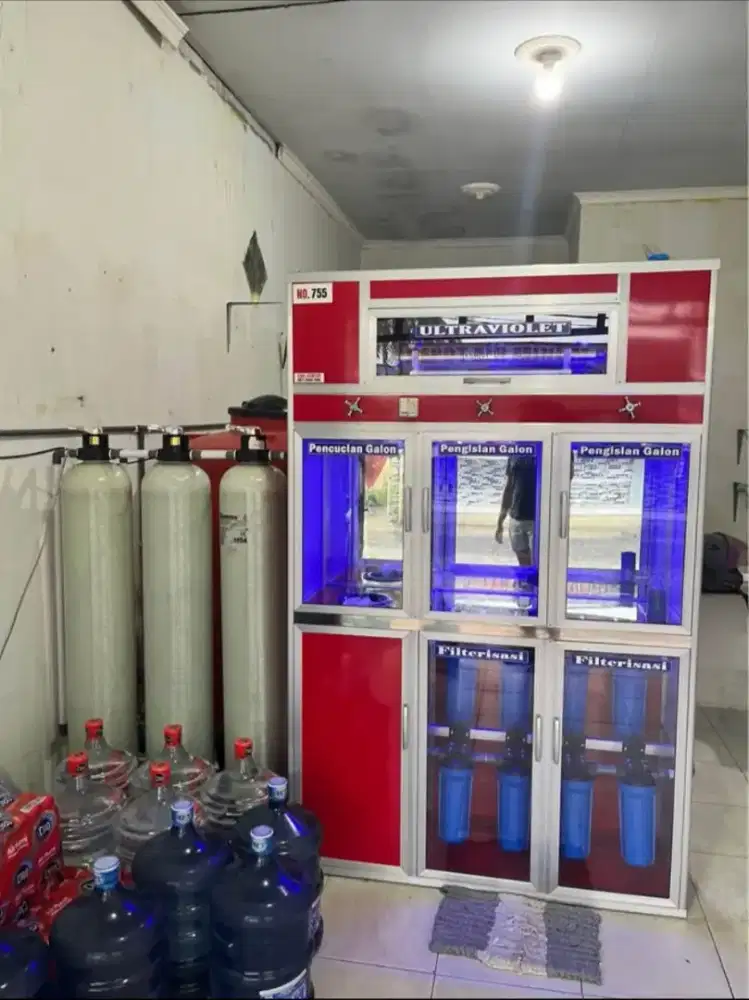 MESIN GALON ISI ULANG 3 TABUNG