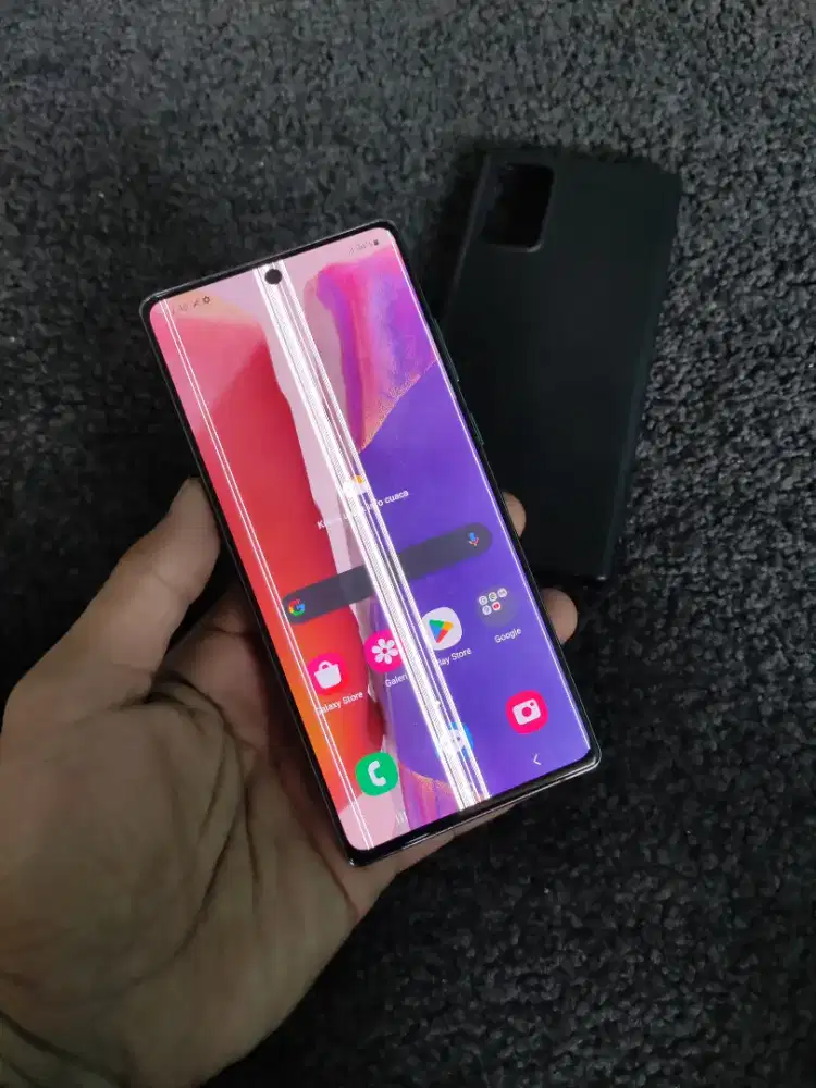 Samsung Note 20 S-pen NFc mulus minus layar garis hp only