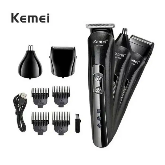 Clipper Kemei KM-1506 Alat Mesin Cukur Rambut Kumis Jenggot Kemei 1506