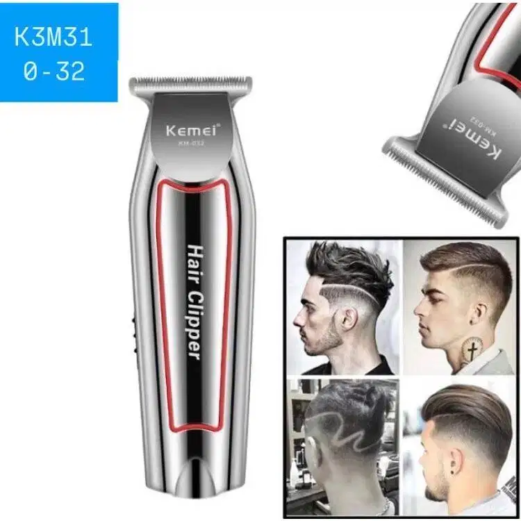 Hair Shavers Kemei KM-032 Clipper Mesin Cukur Rambut Kumis Jenggot