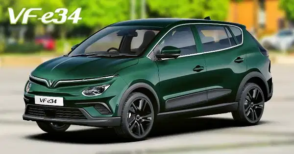 VinFast VF e34 2025 Listrik