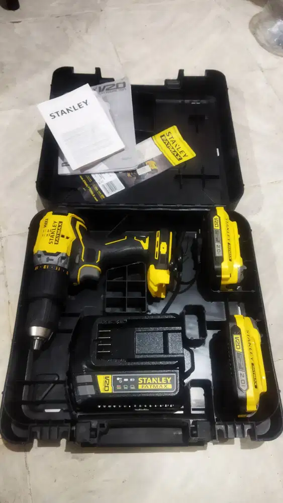 Bor Cordless Impact Stanley Mulus Fullset