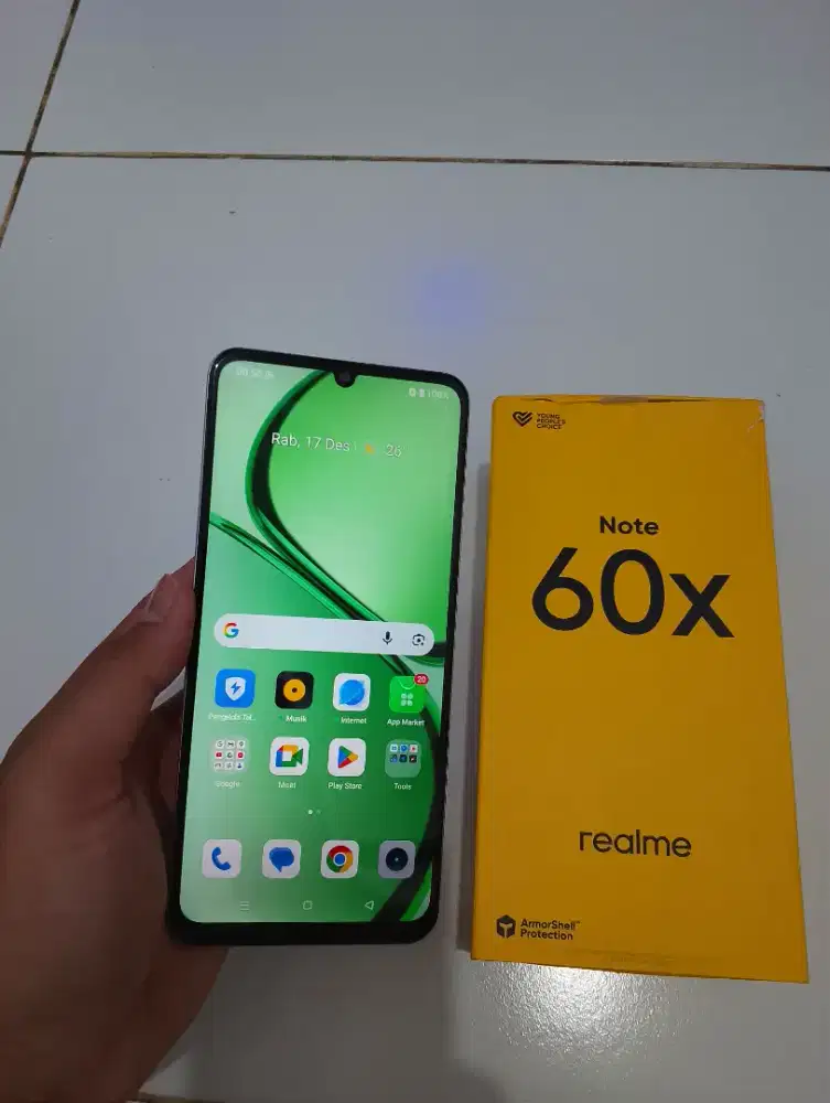 Realme note 60x