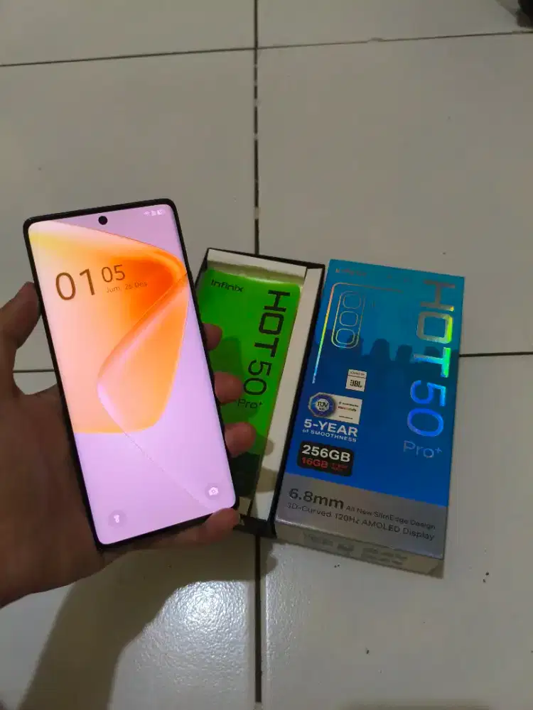 Infinix hot 50 pro+ 8/256 fullset