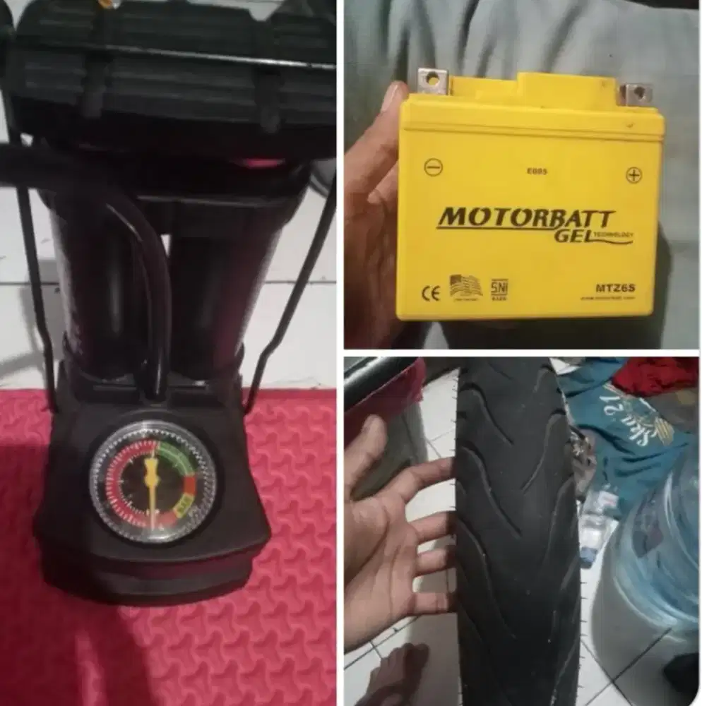 Aki beat pompa dan ban ori