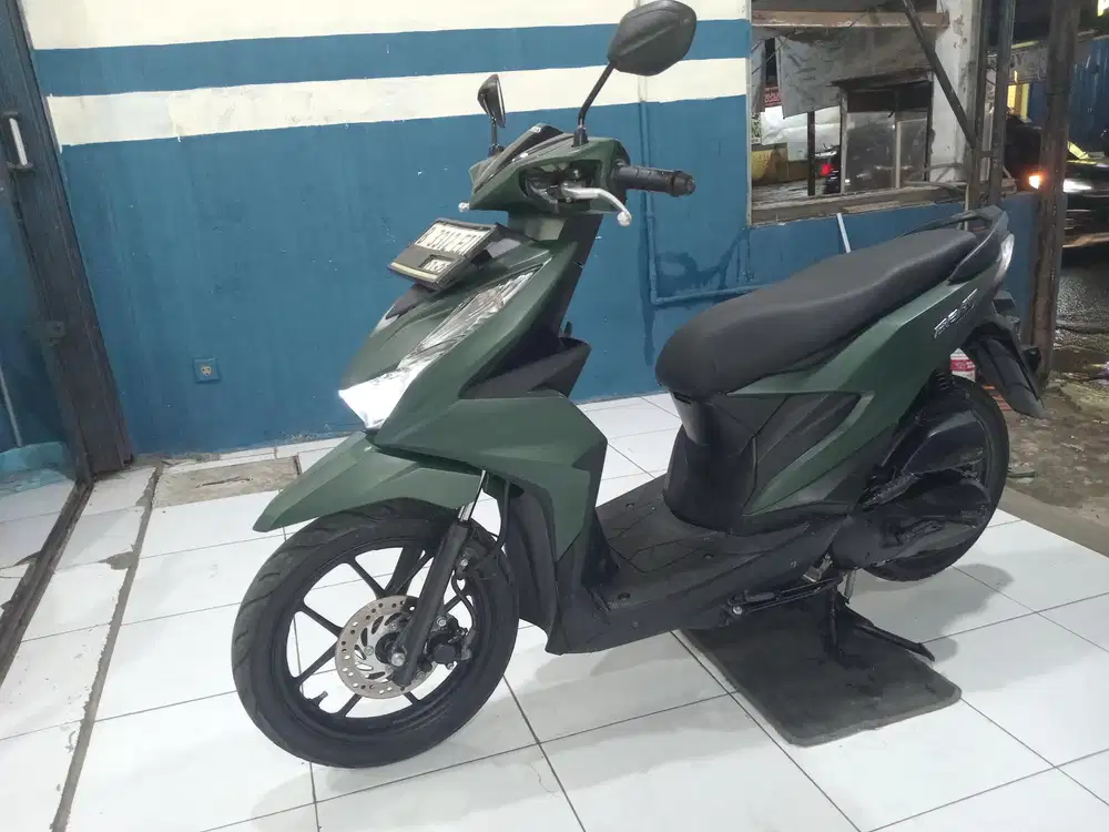 Honda beat delux 2023 army warna favorit cbs iss surat lengkap