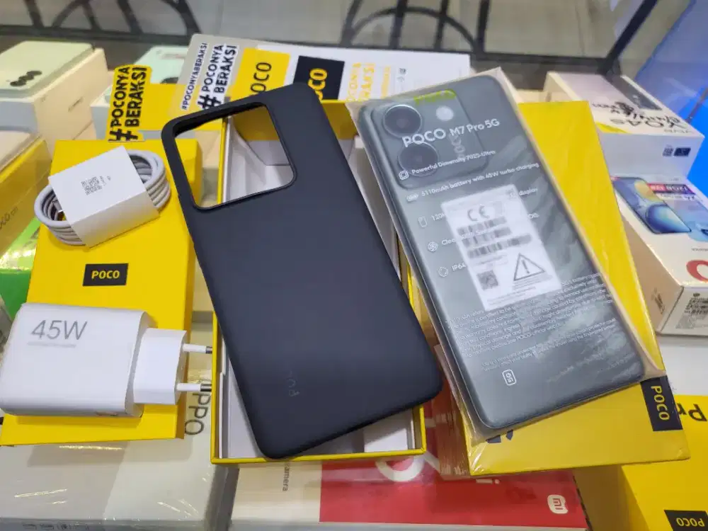 POCO M7 PRO 5G RAM 16/256GB
UNIT BARU UNBOXING GARANSI RESMI