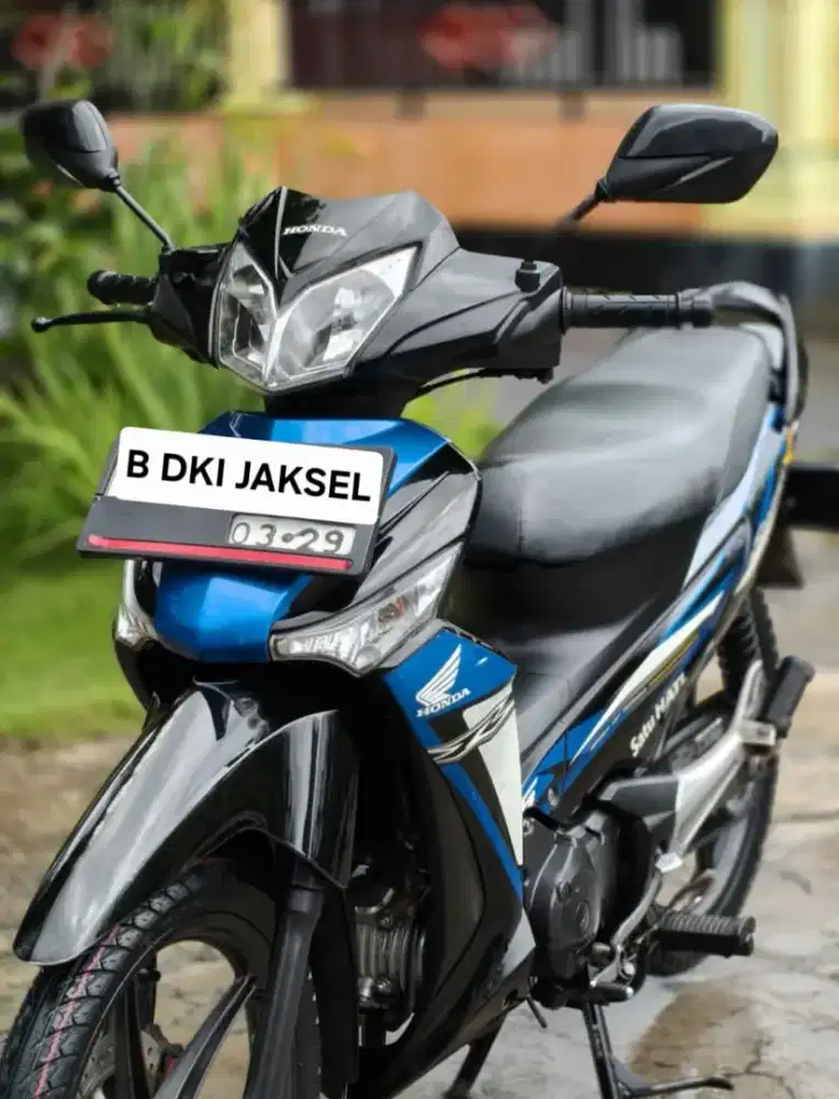 Supra x 125 2014 karburator one heart istimewa orisinil B DKI